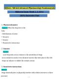 NR 565 Advanced Pharmacology Fundamentals Midterm Questions&comma; Answers and Rationales 2027