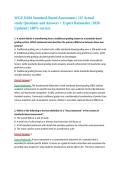 WGU D184 Standard-Based Assessment &vert; 115 Actual study Questions and Answers &plus; Expert Rationales &vert; 2026 Updated &vert; 100&percnt; correct