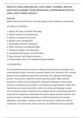 DAVITA PCT FINAL EXAM PRACTICE &vert; STUDY GUIDE &vert; TESTBANK &vert; PRACTICE&NewLine;QUESTIONS & ANSWERS &vert; EXAM PREPARATION &vert; COMPREHENSIVE PRACTICE&NewLine;EXAM &vert; LATEST UPDATE 2026&sol;2027
