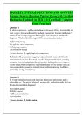 BARKLEY 3P EXAM QUESTIONS AND ANSWERS &NewLine;Comprehensive Question Practice Exam with Verified &NewLine;Rationales Updated for 2026 &vert; A&plus; Certified &vert; Complete &NewLine;Exam Prep Pack