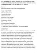 MDC3 NUR 2502 exams 1-3 package &vert; EXAM PRACTICE &vert; STUDY GUIDE &vert; TESTBANK &vert; PRACTICE QUESTIONS & ANSWERS &vert; EXAM PREPARATION &vert; ADVANCED REVIEW &vert; COMPREHENSIVE PRACTICE EXAM &vert; LATEST UPDATE 2026&sol;2027