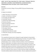 NR507 &sol; NR 507 FINAL EXAM PRACTICE &vert; STUDY GUIDE &vert; TESTBANK &vert; PRACTICE&NewLine;QUESTIONS & ANSWERS &vert; EXAM PREPARATION &vert; ADVANCED REVIEW &vert;&NewLine;COMPREHENSIVE PRACTICE EXAM &vert; LATEST UPDATE 2026&sol;2027