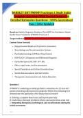 BARKLEY DRT PMHNP Practicum 1 Study Guide &NewLine;Complete Questions With Correct Answers & &NewLine;Detailed Rationales Questions &vert; 100&percnt; Guaranteed &NewLine;Pass &vert; 2026 Updated