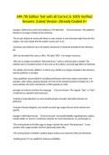APA 7th Edition Test with all Correct & 100&percnt; Verified Answers &vert;Latest Version &vert;Already Graded A&plus;