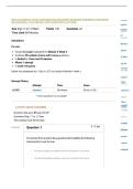 EXSC 525 MODULE 4 QUIZ&colon; ASSESSING AND MEASURING RESEARCH VARIABLES &vert; QUESTIONS AND ANSWERS &vert; 2026 UPDATE &vert; WITH COMPLETE SOLUTIONS&period;