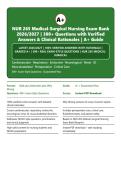 NUR 265 Medical-Surgical Nursing Exam Bank 2026&sol;2027 &vert; 300&plus; Q&A with Verified Answers & Clinical Rationales &vert; Graded A&plus; &vert; Latest Edition