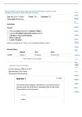 EXSC 525 MODULE 5 QUIZ&colon; META-ANALYSIS AND SURVEY RESEARCH &vert; QUESTIONS AND ANSWERS &vert; 2026 UPDATE &vert; WITH COMPLETE SOLUTIONS&period;