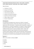 ASVAB WORD KNOWLEDGE PRACTICE EXAM &vert; STUDY GUIDE &vert; TESTBANK &vert;&NewLine;LATEST UPDATE 2026&sol;2027 &vert; QUESTIONS &vert; 100&percnt; CORRECT ANSWERS