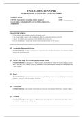 INTERMEDIATE ACCOUNTING  EXAM 2026 COMPLETE EXAM QUESTIONS AND ANSWERS 100&percnt; VERIFIED A&plus; GRADE ASSURED&excl;&excl;&excl;&excl;&excl; NEW LATEST UPDATE&excl;&excl;&excl;&excl;&excl;