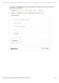CIS 325 EXAM 2 - REQUIRES RESPONDUS LOCKDOWN BROWSER &plus; WEBCAM &vert; QUESTIONS AND ANSWERS &vert; 2026 UPDATE &vert; 100&percnt; CORRECT&period;