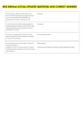 NSG 440 final ACTUAL UPDATED QUESTIONS AND CORRECT ANSWERS 