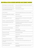 NSG 440 final ACTUAL UPDATED QUESTIONS AND CORRECT ANSWERS 