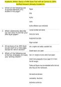 Academic Writer&colon; Basics of APA Style Test with all Correct & 100&percnt; Verified Answers &vert;Already Graded A&plus;