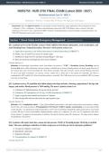 NUR2755 FINAL EXAM 2026&sol;2027 &vert; Multidimensional Care IV MDC 4 Rasmussen &vert; Verified Q&A with Rationales &vert; Pass Guaranteed - A&plus; Graded&NewLine;&NewLine;