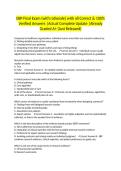 EBP Final Exam &lpar;with rationale&rpar; with all Correct & 100&percnt; Verified Answers &vert;Actual Complete Update &vert;Already Graded A&plus; &lpar;Just Released&rpar;