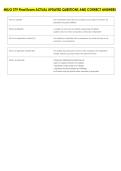 MEJO 379 Final Exam ACTUAL UPDATED QUESTIONS AND CORRECT ANSWERS