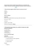 CS6515 EXAM 3 NEWEST VERSION 2026 COMPLETE 46&plus; QUESTIONS AND CORRECT DETAILED ANSWERS &lpar;VERIFIED ANSWERS&rpar; &vert;ALREADY GRADED A&plus;&period;