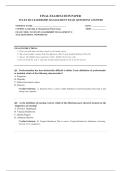 NCLEX RN LEADERSHIP MANAGEMENT EXAM 2026 COMPLETE EXAM QUESTIONS AND ANSWERS 100&percnt; VERIFIED A&plus; GRADE ASSURED&excl;&excl;&excl;&excl;&excl; NEW LATEST UPDATE&excl;&excl;&excl;&excl;&excl;
