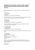 MATERNITY EXAM 3 &lpar;CHAPTERS 7 & 8&rpar; STUDY GUIDE &vert; COMPLETE OBSTETRIC NURSING EXAM REVIEW QUESTIONS AND ANSWERS 2026&sol;2027