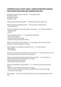 MATERNITY EXAM 4 STUDY GUIDE &vert; COMPLETE OBSTETRIC NURSING EXAM REVIEW QUESTIONS AND ANSWERS 2026&sol;2027