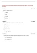 CLAS 104 TEST 3 &vert; QUESTIONS AND ANSWERS &vert; 2026 UPDATE &vert; 100&percnt; CORRECT - UNIVERSITY OF WATERLOO&period;