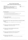 PMHNP CERTIFICATION EXAM 2026 197&plus; COMPLETE EXAM QUESTIONS AND ANSWERS 100&percnt; VERIFIED A&plus; GRADE ASSURED&excl;&excl;&excl;&excl;&excl; NEW LATEST UPDATE&excl;&excl;&excl;&excl;&excl;