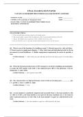 LPN LEADERSHIP MANAGEMENT EXAM 2026 245&plus; COMPLETE EXAM QUESTIONS AND ANSWERS 100&percnt; VERIFIED A&plus; GRADE ASSURED&excl;&excl;&excl;&excl;&excl; NEW LATEST UPDATE&excl;&excl;&excl;&excl;&excl;