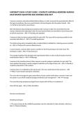 MATERNITY EXAM 4 STUDY GUIDE &vert; COMPLETE MATERNAL-NEWBORN NURSING EXAM REVIEW QUESTIONS AND ANSWERS 2026&sol;2027