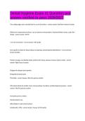 Dental Hygiene Exam &num;1 Question and answer verified to pass 2026&sol;2027