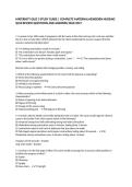 MATERNITY QUIZ 3 STUDY GUIDE &vert; COMPLETE MATERNAL-NEWBORN NURSING QUIZ REVIEW QUESTIONS AND ANSWERS 2026&sol;2027