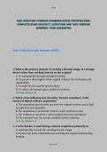 GIAC CERTIFIED FORENSIC EXAMINER &lpar;GCFE&rpar; CERTIFICATION &vert; COMPLETE EXAM 2026&sol;2027 &vert; QUESTIONS AND 100&percnt; VERIFIED ANSWERS &vert; PASS GUARANTEE