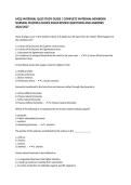 MCQ MATERNAL QUIZ STUDY GUIDE &vert; COMPLETE MATERNAL-NEWBORN NURSING MULTIPLE-CHOICE EXAM REVIEW QUESTIONS AND ANSWERS 2026&sol;2027