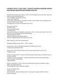 MATERNITY EXAM 1 STUDY GUIDE &vert; COMPLETE MATERNAL-NEWBORN NURSING EXAM REVIEW QUESTIONS AND ANSWERS 2026&sol;2027