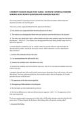 MATERNITY NURSING NCLEX STUDY GUIDE &vert; COMPLETE MATERNAL-NEWBORN NURSING NCLEX REVIEW QUESTIONS AND ANSWERS 2026&sol;2027