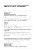 BREASTFEEDING CASE STUDY GUIDE &vert; COMPLETE MATERNAL-NEWBORN NURSING CASE REVIEW QUESTIONS AND ANSWERS 2026&sol;2027