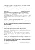 RACE AND ETHNIC RELATIONS EXAM 3 STUDY GUIDE &vert; COMPLETE SOCIOLOGY EXAM REVIEW QUESTIONS AND ANSWERS 2026&sol;2027&NewLine;&NewLine;