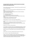 RACE AND ETHNICITY STUDY GUIDE &vert; COMPLETE SOCIOLOGY EXAM REVIEW QUESTIONS AND ANSWERS 2026&sol;2027