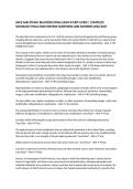 RACE AND ETHNIC RELATIONS FINAL EXAM STUDY GUIDE &vert; COMPLETE SOCIOLOGY FINAL EXAM REVIEW QUESTIONS AND ANSWERS 2026&sol;2027