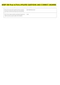 NEIEP 500 Final ACTUAL UPDATED QUESTIONS AND CORRECT ANSWERS 