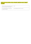 NEIEP 500 FINAL REVIEW ACTUAL UPDATED QUESTIONS AND CORRECT &NewLine;ANSWERS