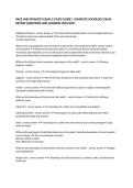 RACE AND ETHNICITY EXAM 2 STUDY GUIDE &vert; COMPLETE SOCIOLOGY EXAM REVIEW QUESTIONS AND ANSWERS 2026&sol;2027