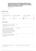 GoJet Hazmat Quiz EXAM &lpar;2026&rpar; UPDATE Verified Questions And Answers &vert; With 100&percnt; Correct Answers graded A&plus; Guaranteed Success&excl;&excl;