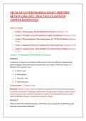 NR 546 Advanced Pharmacology Midterm Review &lpar;2026&ndash;2027&rpar; &vert; Practice Exam with Answer Rationales