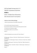 CNT Clean Needle Technique EXAM A & B 2026&sol;2027