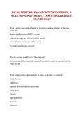 NR 601 MIDTERM EXAM 2026&sol;2027 SUMMER-FALL QUESTIONS AND CORRECT ANSWERS GRADED A&plus; CHAMBERLAIN&NewLine;&NewLine;