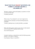NR 603 CEA EXAM 2026&sol;2027 QUESTIONS AND CORRECT ANSWERS GRADED A&plus;