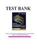  &NewLine;&NewLine;&NewLine;&NewLine;&NewLine;BASIC AND CLINICAL PHARMACOLOGY 15TH EDITION KATZUNG TREVOR TEST BANK&NewLine;INCLUSIVE OF CHAPTERS 1-66 COMPLETE WITH EXPLAINED ANSWERS&NewLine;