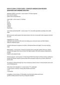 NUR 471 EXAM 2 STUDY GUIDE &vert; COMPLETE NURSING EXAM REVIEW QUESTIONS AND ANSWERS 2026&sol;2027