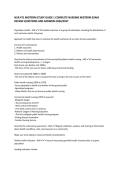 NUR 471 MIDTERM STUDY GUIDE &vert; COMPLETE NURSING MIDTERM EXAM REVIEW QUESTIONS AND ANSWERS 2026&sol;2027