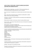 NUR 471 EXAM 2 STUDY GUIDE &vert; COMPLETE NURSING EXAM REVIEW QUESTIONS AND ANSWERS 2026&sol;2027